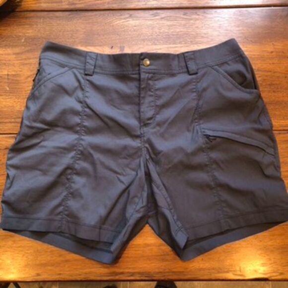 Duluth Trading Co Shorts Dry On The Fly 7" Cargo Womens Size 18 Ink - Picture 1 of 9